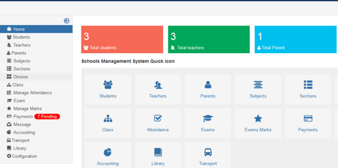 School Management Information System