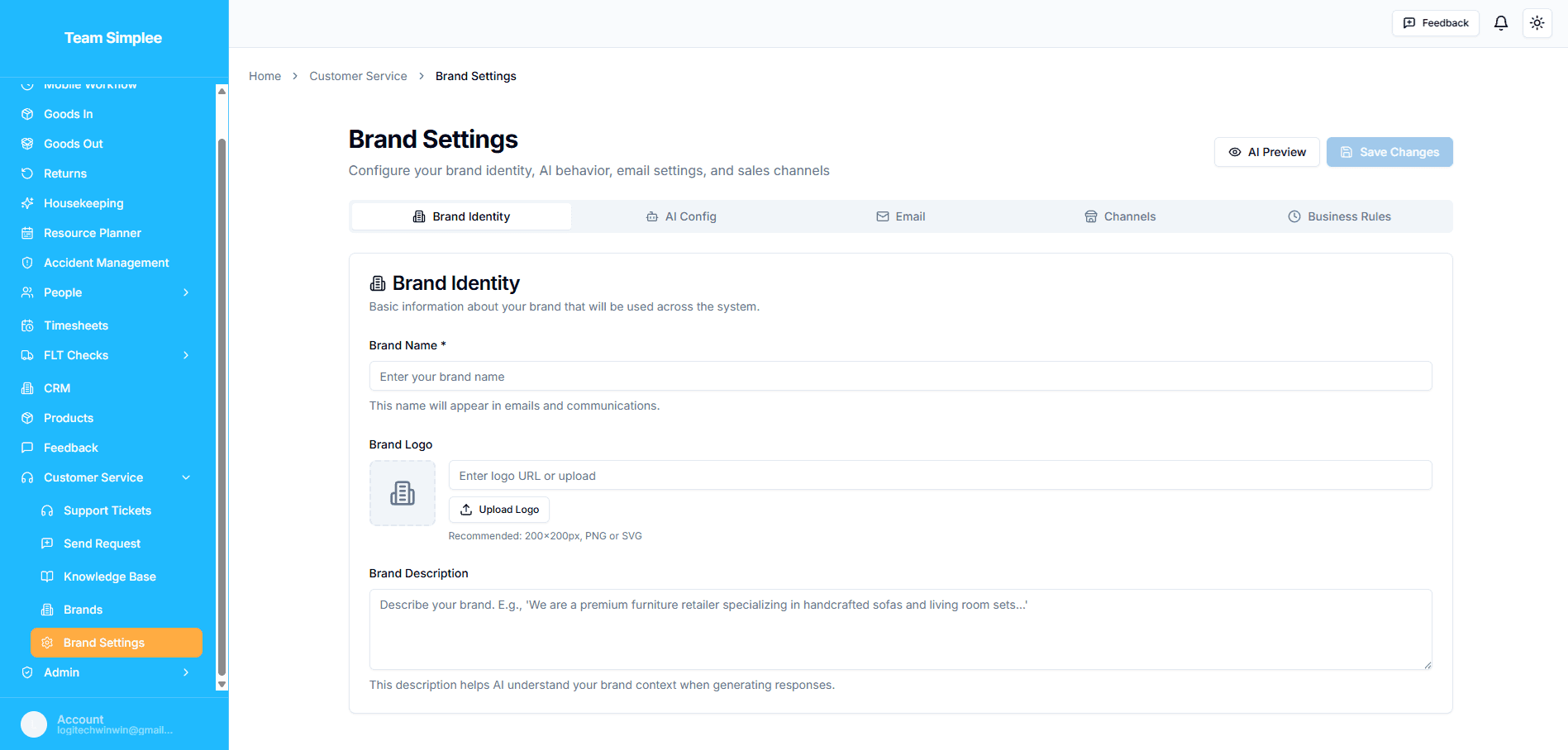 Team Simplee - Enterprise B2B CRM Platform